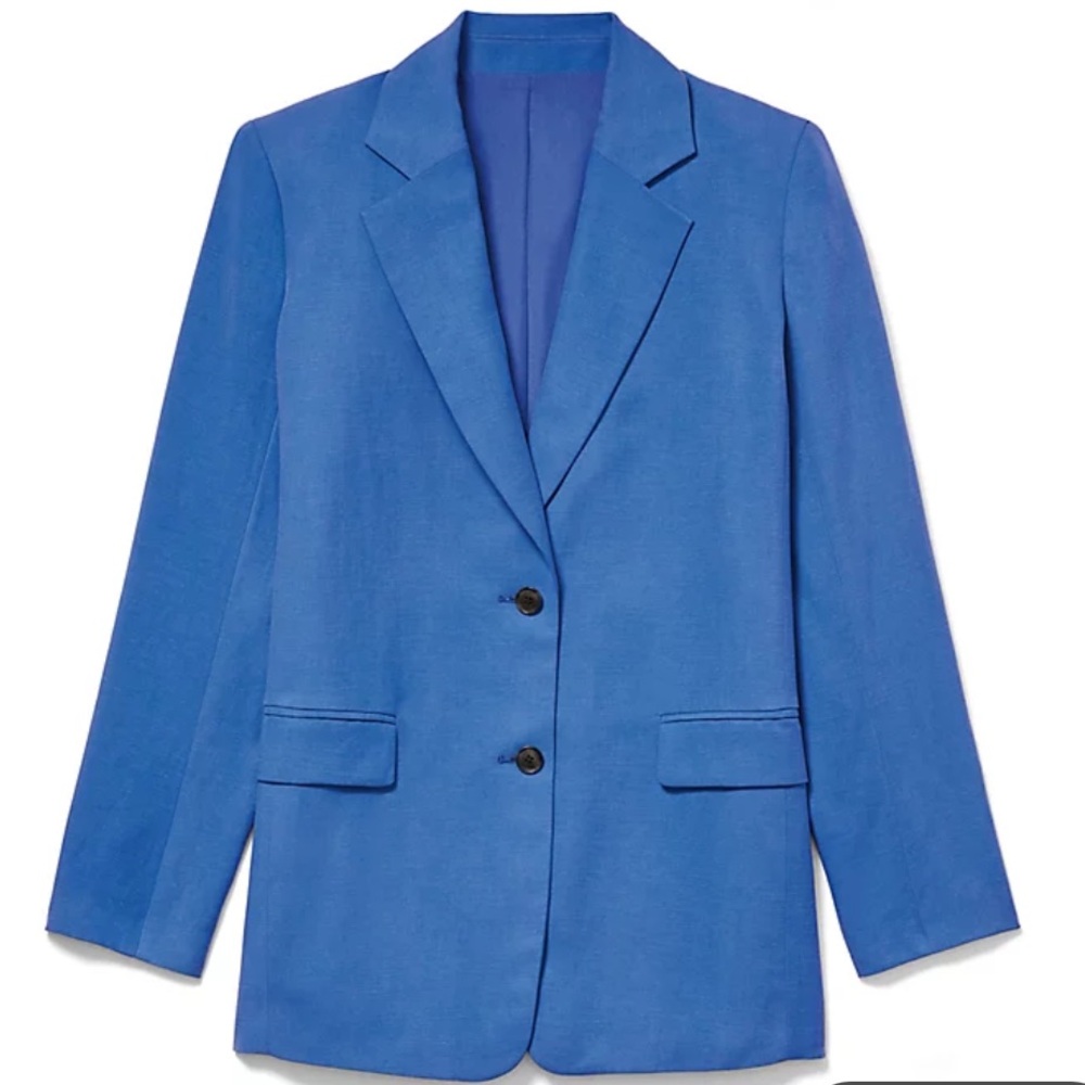 Loft Oversized Fluid Two Button Blazer - image 1